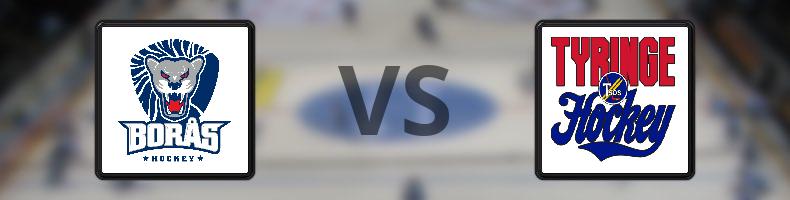 Borås - Tyringe SoSS odds, speltips, resultat i HockeyEttan