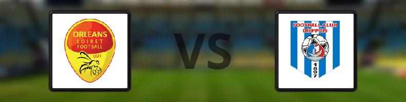 Orléans - Dieppe odds, speltips, resultat i Franska Cupen