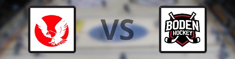 Kalix Ungdoms HC - Bodens HF odds, speltips, resultat i HockeyEttan