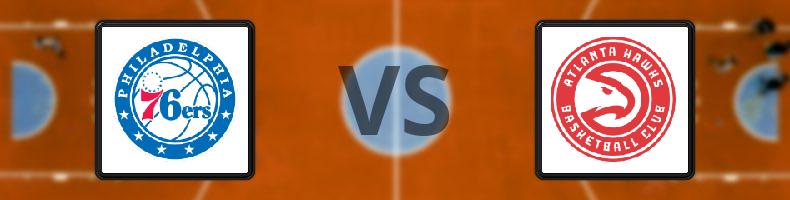 Philadelphia 76ers - Atlanta Hawks odds, speltips, resultat i NBA