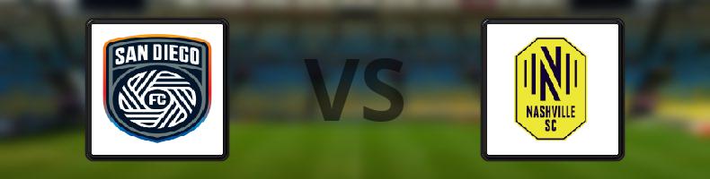 San Diego FC - Nashville odds, speltips, resultat i MLS