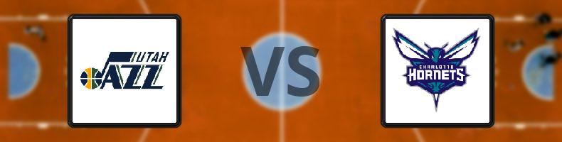 Utah Jazz - Charlotte Hornets odds, speltips, resultat i NBA