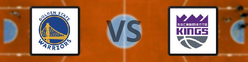 Golden State Warriors - Sacramento Kings odds, speltips, resultat i NBA