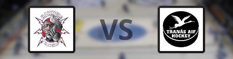 Halmstad Hammers HC - Tranås AIF IF odds, speltips, resultat i HockeyEttan