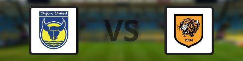 Oxford Utd - Hull odds, speltips, resultat i EFL Championship