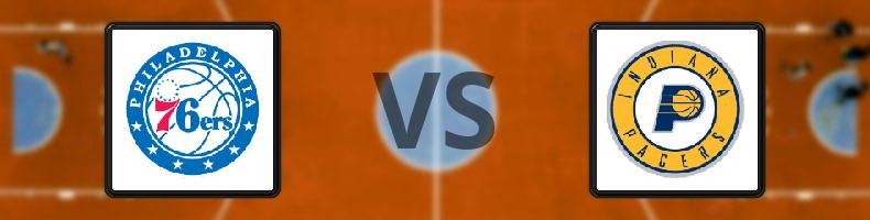 Philadelphia 76ers - Indiana Pacers odds, speltips, resultat i NBA