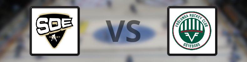 SDE HF - Frölunda HC odds, speltips, resultat i SDHL