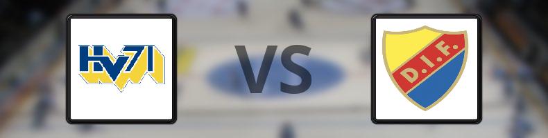 HV71 - Djurgårdens IF odds, speltips, resultat i SDHL