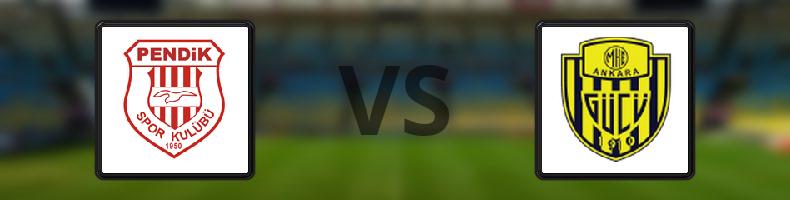 Pendikspor - Ankaragücü odds, speltips, resultat i Süper Lig