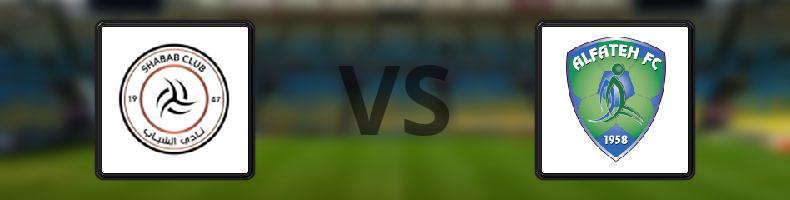 Al Shabab - Al Fateh odds, speltips, resultat i Saudi Pro League