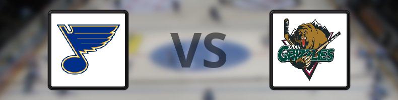 St Louis Blues - Utah Hockey Club odds, speltips, resultat i NHL