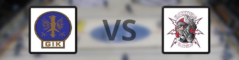 Grums IK Hockey - Halmstad Hammers HC odds, speltips, resultat i HockeyEttan