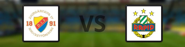 Djurgården - Rapid Wien odds, speltips, resultat i Europa Conference League