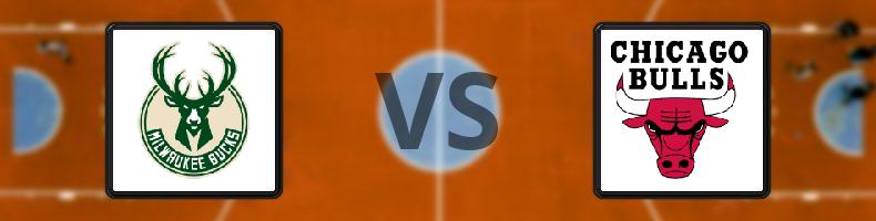Milwaukee Bucks - Chicago Bulls odds, speltips, resultat i NBA