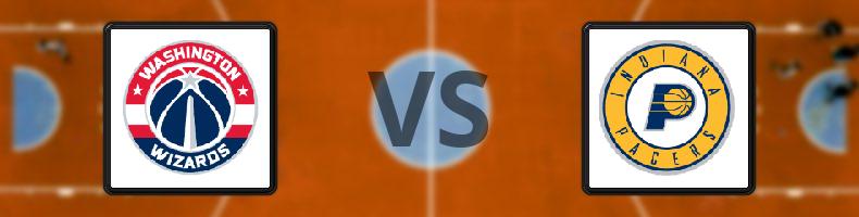 Washington Wizards - Indiana Pacers odds, speltips, resultat i NBA