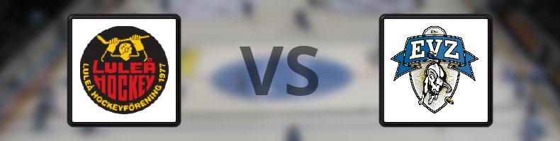 Luleå - EV Zug odds, speltips, resultat i CHL