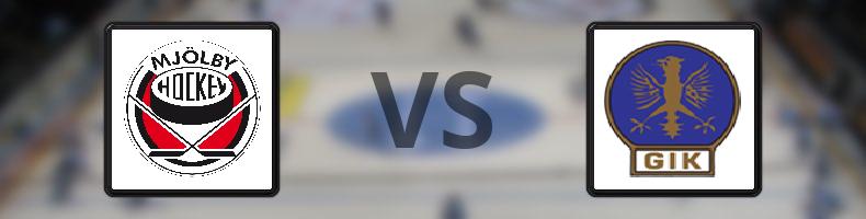 Mjölby HC - Grums IK Hockey odds, speltips, resultat i HockeyEttan