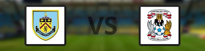 Burnley - Coventry odds, speltips, resultat i EFL Championship