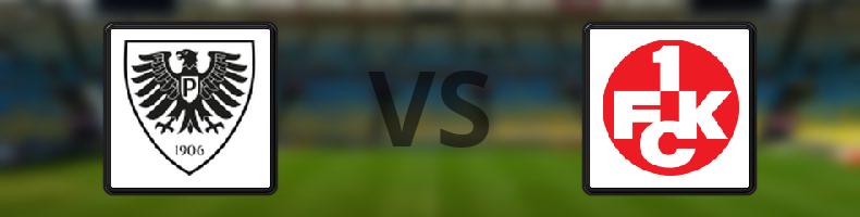 Preußen Münster - Kaiserslautern odds, speltips, resultat i 2. Bundesliga