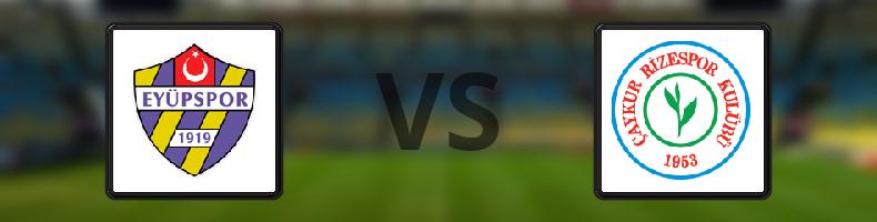 Eyüpspor - Çaykur Rizespor odds, speltips, resultat i Süper Lig