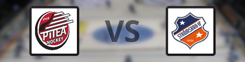 Piteå HC - Strömsbro IF odds, speltips, resultat i HockeyEttan
