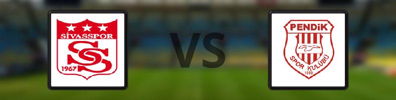 Sivasspor - Pendikspor odds, speltips, resultat i Süper Lig