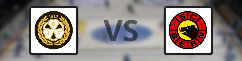 Brynäs - SC Bern odds, speltips, resultat i CHL