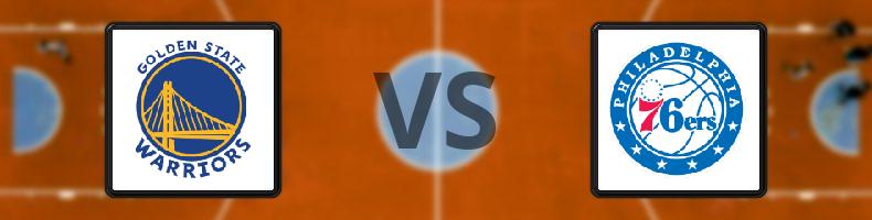 Golden State Warriors - Philadelphia 76ers odds, speltips, resultat i NBA