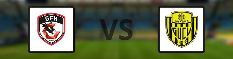 Gazişehir Gaziantep - Ankaragücü odds, speltips, resultat i Süper Lig