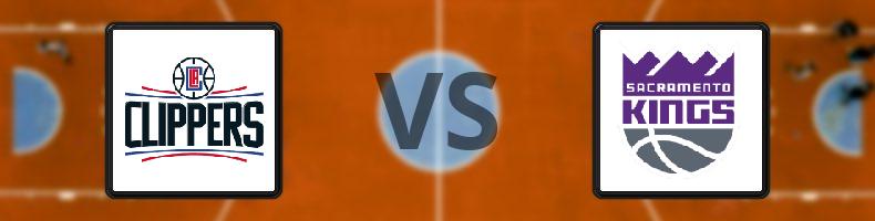 Los Angeles Clippers - Sacramento Kings odds, speltips, resultat i NBA