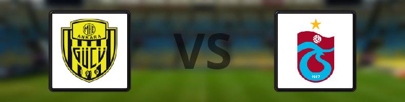 Ankaragücü - Trabzonspor odds, speltips, resultat i Süper Lig