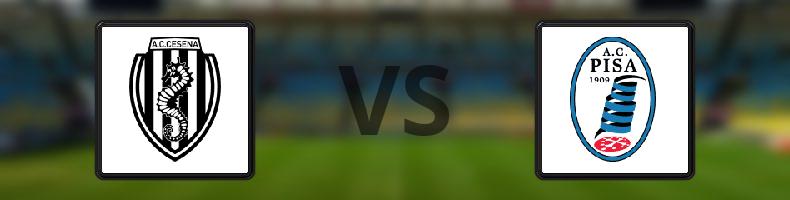 Cesena - Pisa odds, speltips, resultat i Coppa Italia