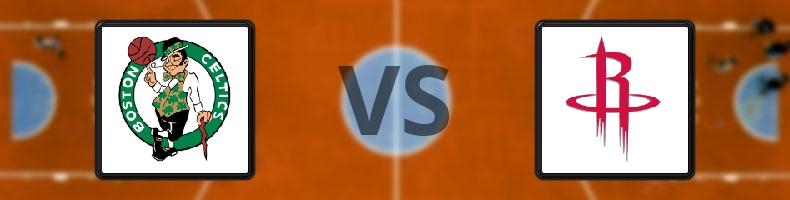 Boston Celtics - Houston Rockets odds, speltips, resultat i NBA