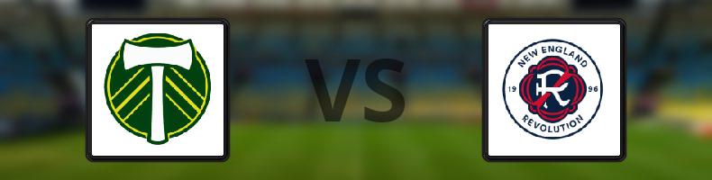 Portland Timbers - New England Revolution odds, speltips, resultat i MLS