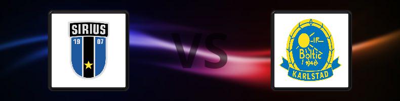 IK Sirius - Boltic/Göta odds, speltips, resultat i Elitserien
