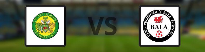 Caernarfon Town - Bala Town odds, speltips, resultat i Cymru Premier