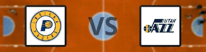 Indiana Pacers - Utah Jazz odds, speltips, resultat i NBA