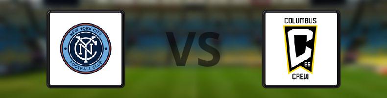 New York City FC - Columbus Crew odds, speltips, resultat i MLS