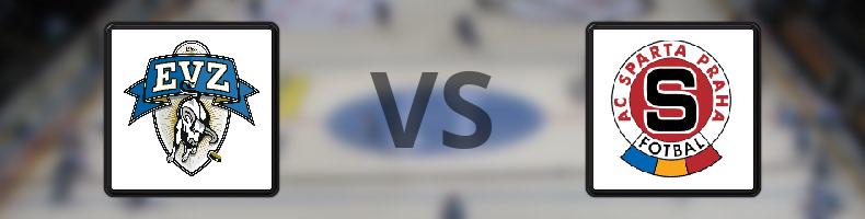 EV Zug - Sparta Prag odds, speltips, resultat i CHL
