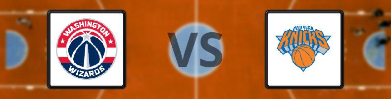 Washington Wizards - New York Knicks odds, speltips, resultat i NBA