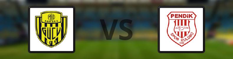 Ankaragücü - Pendikspor odds, speltips, resultat i Süper Lig