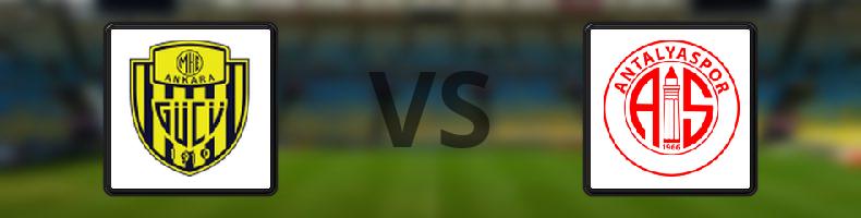 Ankaragücü - Antalyaspor odds, speltips, resultat i Süper Lig