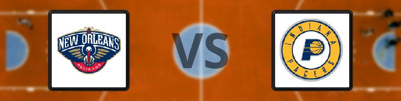 New Orleans Pelicans - Indiana Pacers odds, speltips, resultat i NBA