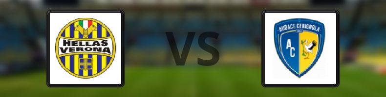 Hellas Verona - Audace Cerignola odds, speltips, resultat i Coppa Italia