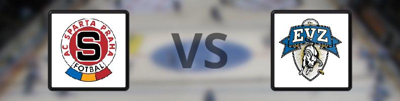 Sparta Prag - EV Zug odds, speltips, resultat i CHL
