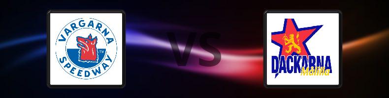 Vargarna Norrköping - Dackarna odds, speltips, resultat i Elitserien Speedway