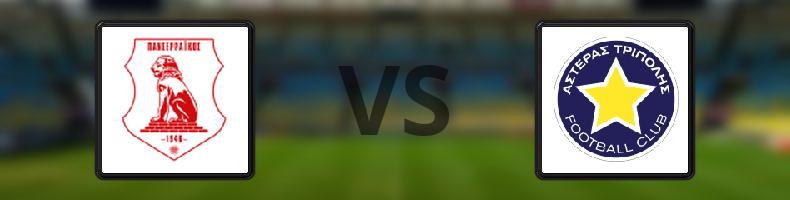 Panserraikos - Asteras Tripolis odds, speltips, resultat i Grekiska Superligan