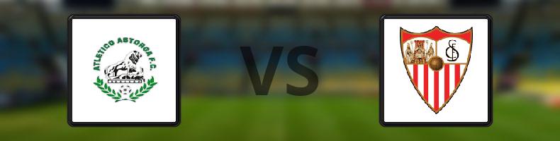 Atlético Astorga - Sevilla odds, speltips, resultat i Copa del Rey