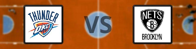 Oklahoma City Thunder - Brooklyn Nets odds, speltips, resultat i NBA