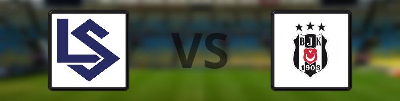 FC Lausanne - Besiktas odds, speltips, resultat i Europa Conference League